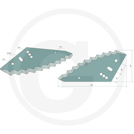 GRANIT Knife carbide coated