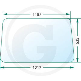 GRANIT Windscreen, clear, can be opened