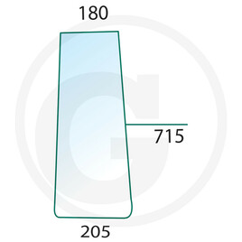 GRANIT Side window clear