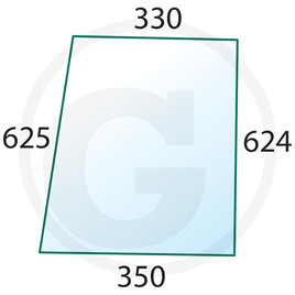 GRANIT Door screen rear clear