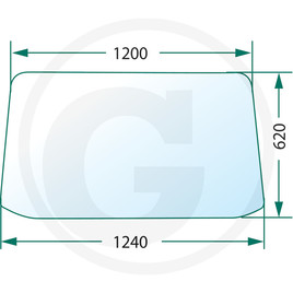 GRANIT Windscreen/rear screen clear