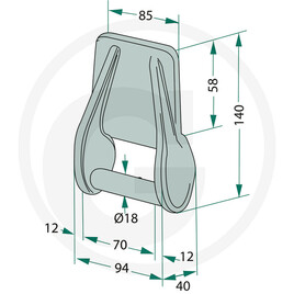 GRANIT Pendulum hinge