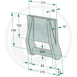 GRANIT Pendulum hinge