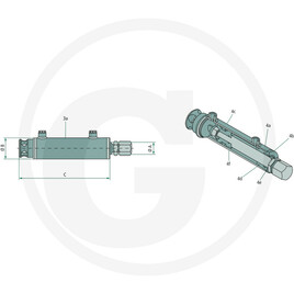 A.D.R Locking cylinder
