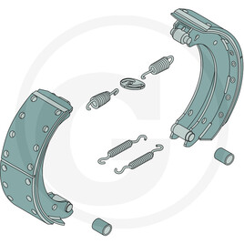 A.D.R Brake shoe set