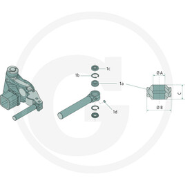 A.D.R Ball joint repair set