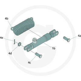 A.D.R Hydraulic brake cylinder