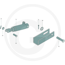 A.D.R Hydraulic brake cylinder