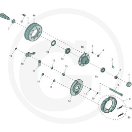 FAD Wheel hub