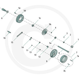 FAD Wheel bearing, inner