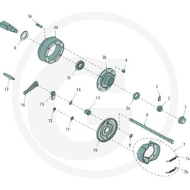 FAD Wheel hub