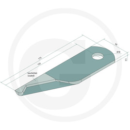 GRANIT Flail knife