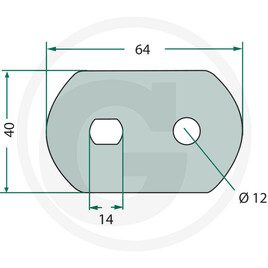 Krone Messerhalter