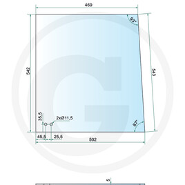 GRANIT Side window