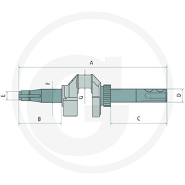 Briggs & Stratton Crankshaft