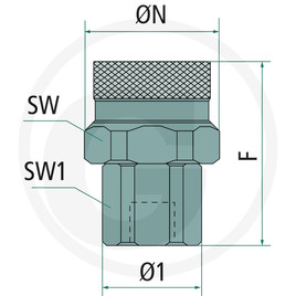 Stucchi KM-VEP 1/4" IR 1