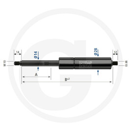 Stabilus LIFT-O-MAT® / Gas spring - LIFT-O-MAT® /