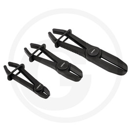 GRANIT BLACK EDITION Hose pinch-off pliers set, 3 pcs.