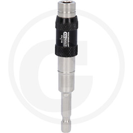 KS Tools Quick change bit holder w. joint 1/4''