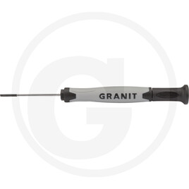 GRANIT BLACK EDITION Precision slotted screwdriver