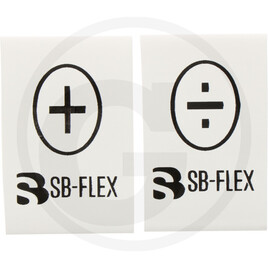 SB-Flex Hose marking White +/-