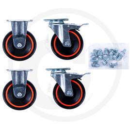 KS Tools Spare castor set