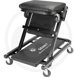 GRANIT BLACK EDITION Creeper and seat, 2-in-1
