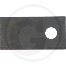 GRANIT Rotor blade 80 x 40 x 3 mm, 14 mm hole