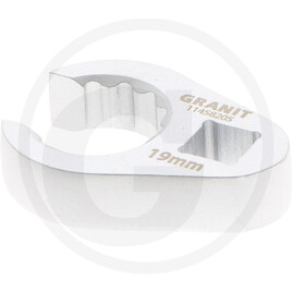 GRANIT BLACK EDITION Line wrench, 19 mm