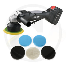 GRANIT BLACK EDITION Cordless polisher set