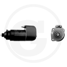 MAHLE Starter 24V 6.6kW 11-spline