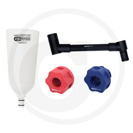 KS Tools Oil filler funnel set for VAG