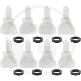 Nozal Pack of 8 R5X liquid fertiliser nozzles,