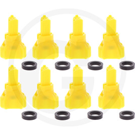 Nozal Pack of 8 R5X liquid fertiliser nozzles,