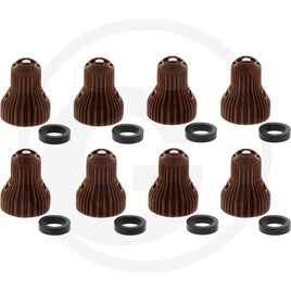 Nozal Pack of 8 KWIX ATX dual flat jet nozzles