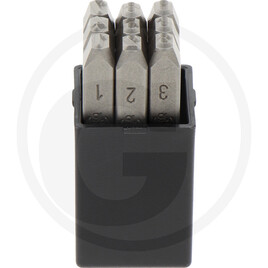 GRANIT BLACK EDITION Die set (numbers)