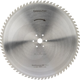 GreenTec saw blade