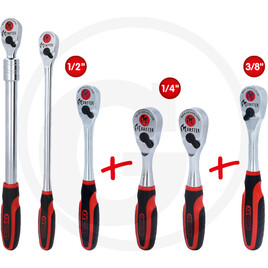 KS Tools Monster Switch Ratchet Set 6 pcs.