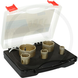 Norton Clipper Diamond drill bit set 20 - 68 mm
