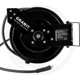 GRANIT BLACK EDITION Automatic compressed air hose reel