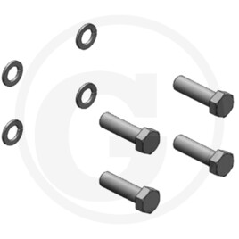 Scharmüller Schraubensatz 120x120