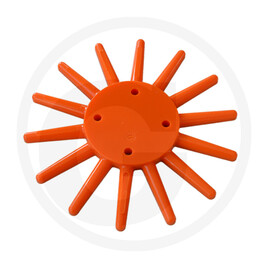 GRANIT Plastic finger weeder disc 240 mm soft