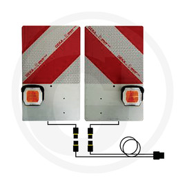 GRANIT Warning sign set, one-sided