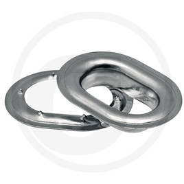 GRANIT Oval slotted eyelet,PU:1ST