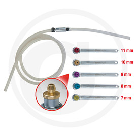 KS Tools Bremsen-Entlüftungsschlüssel-Satz, 6-tlg.