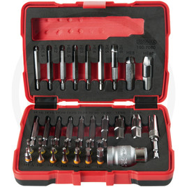 KS Tools 1/4"+10 mm Spezial-Schrauben-Ausdreher-Satz,34-tlg