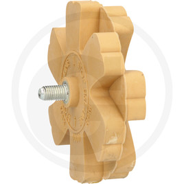 KS Tools Gummi-Radierteller mit Lamellen