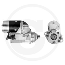 MAHLE Gear reduction starter 12V 2.5kW 13-spli