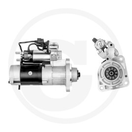 MAHLE Gear reduction starter 24V 5.0kW 10-spli