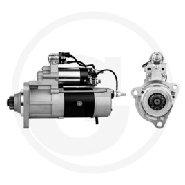 MAHLE Gear reduction starter 24V 7.0kW 12-spli